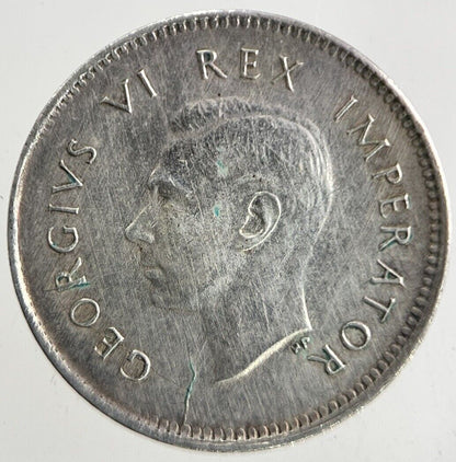 1941 South Africa Threepence Silver Coin | Very High Grade