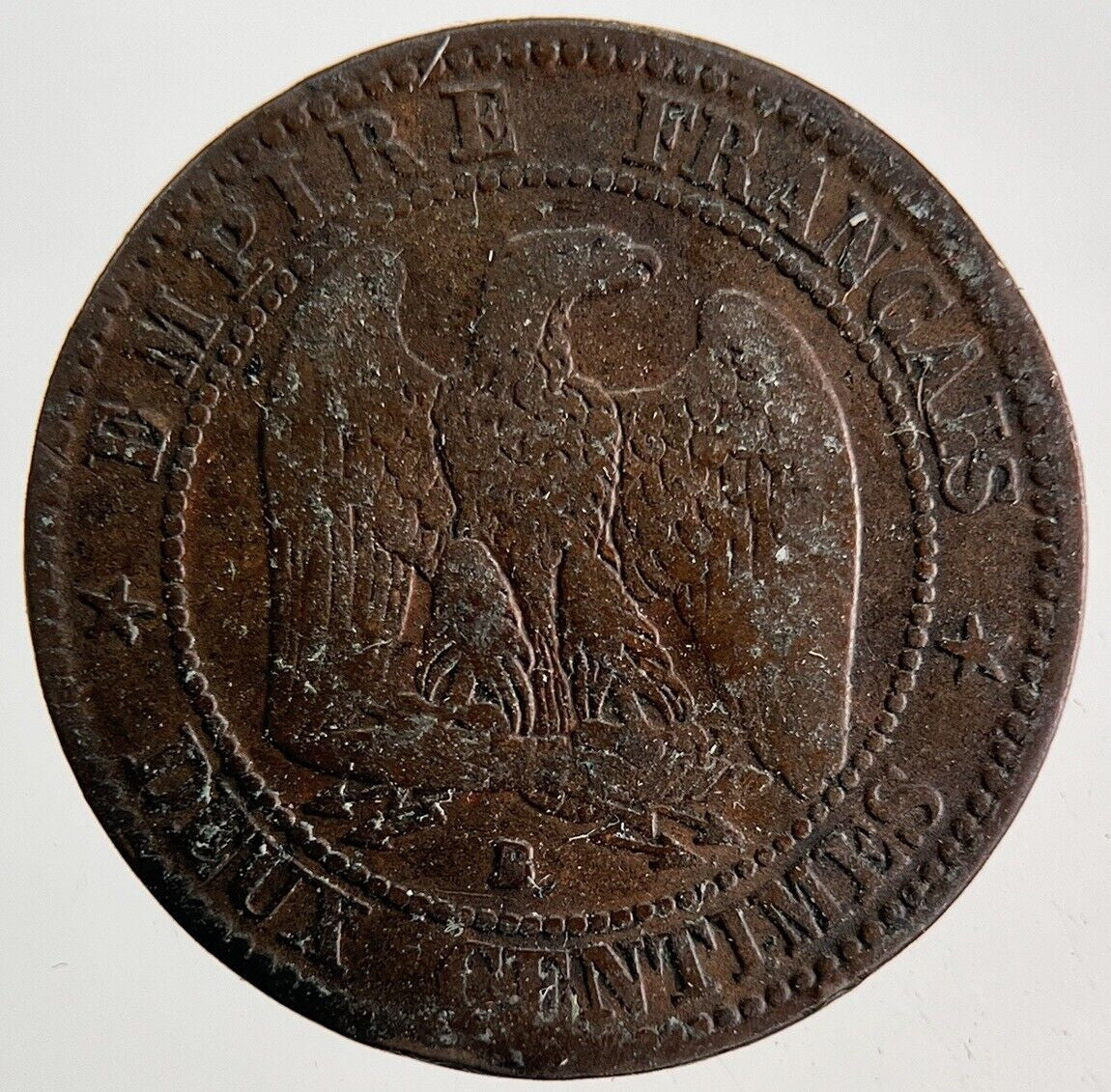1856 France 2 Centimes Coin | Collectable Grade