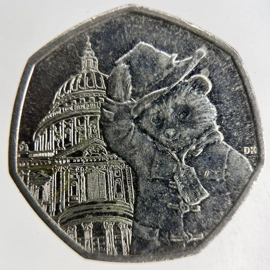 2019 Paddington Bear 50p Fifty - Pence Coin | Fine Collectable Grade