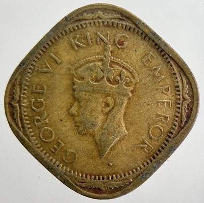 1943 Two 2 Anna India Coin | Collectable Grade | a4845