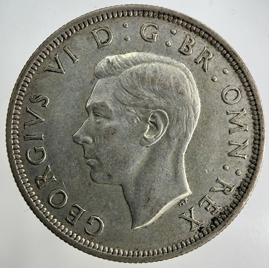 1938 George VI Half - Crown Silver Coin | Fine Collectable Grade