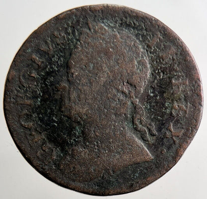 1754 George II 2nd Farthing Coin | Collectable Grade | a3523