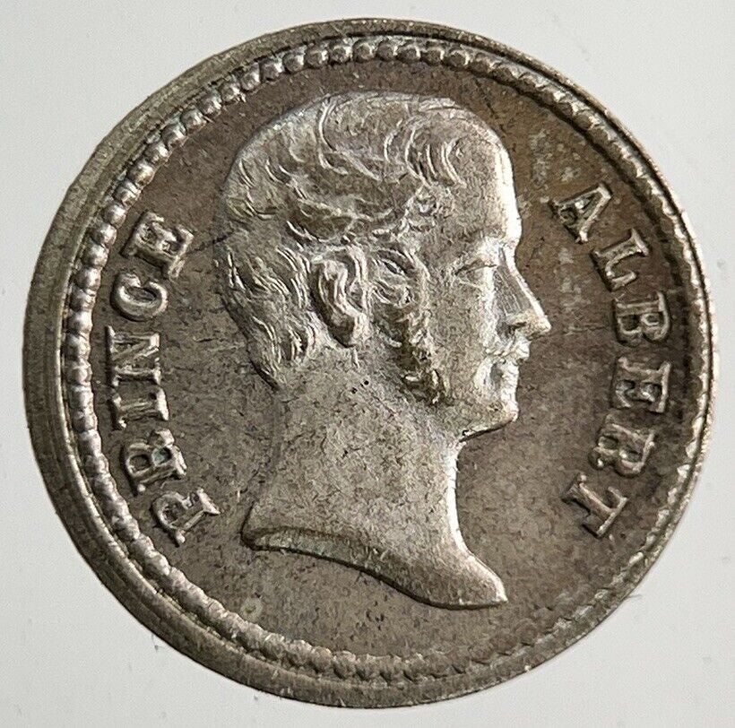 British Very Small Prince Albert Token Coin | Fine Collectable Grade