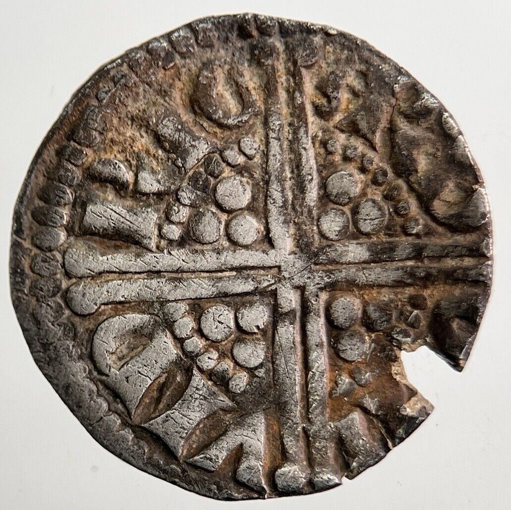 1216-1272 Henry III Penny Long Cross Silver Hammered Coin | a5365
