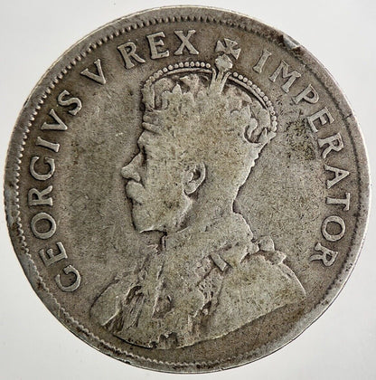 1928 South Africa Half - Crown Silver Coin | Collectable Grade | a9468