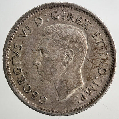1941 Canada 10 Cents Silver Coin | Very High Grade