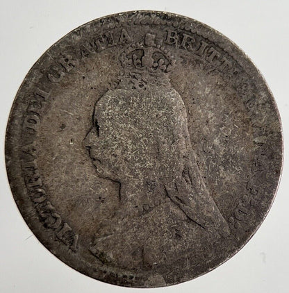 1892 Victoria Threepence Silver Coin | Collectable Grade | a8853