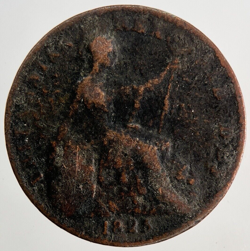 1825 George IV Farthing Coin | Fair Grade