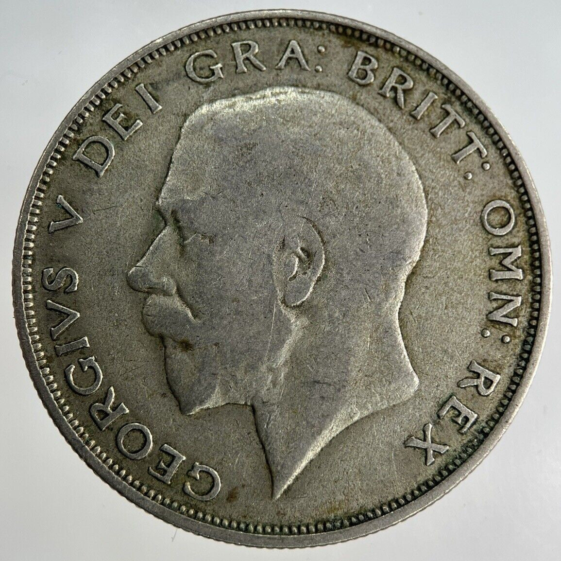 1922 George V Half - Crown Silver Coin | Fine Collectable Grade