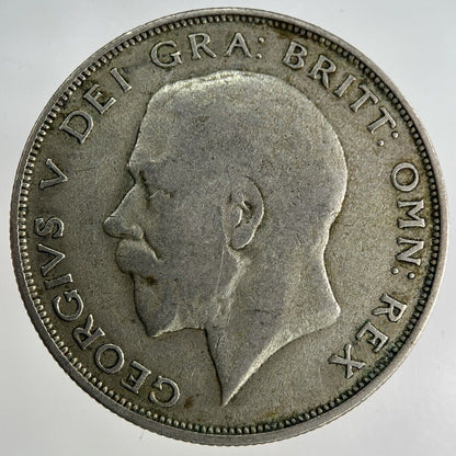 1922 George V Half - Crown Silver Coin | Fine Collectable Grade