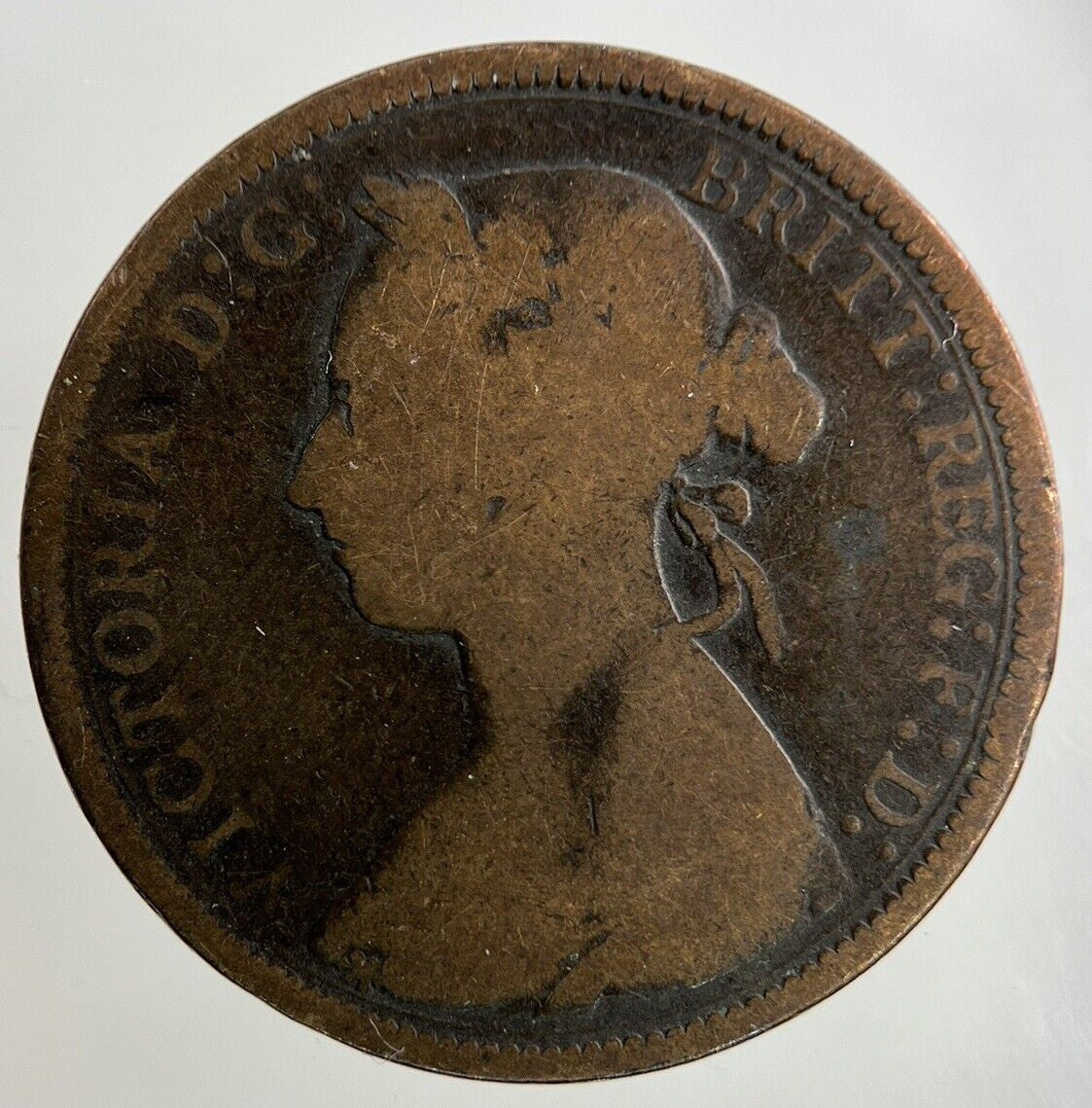 1891 Victoria Half - Penny Coin | Collectable Grade