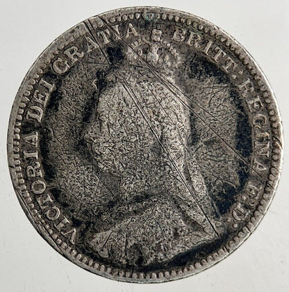 1891 Victoria Threepence Silver Coin | Collectable Grade