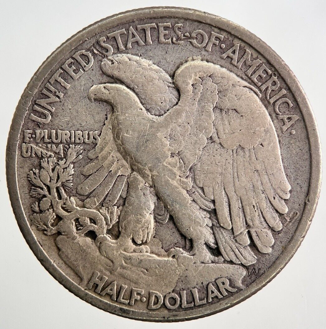 1942 US Half - Dollar Walking Liberty Silver Coin | Fine Collectable Grade
