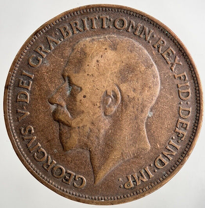 1915 George V One Penny Coin | Collectable Grade