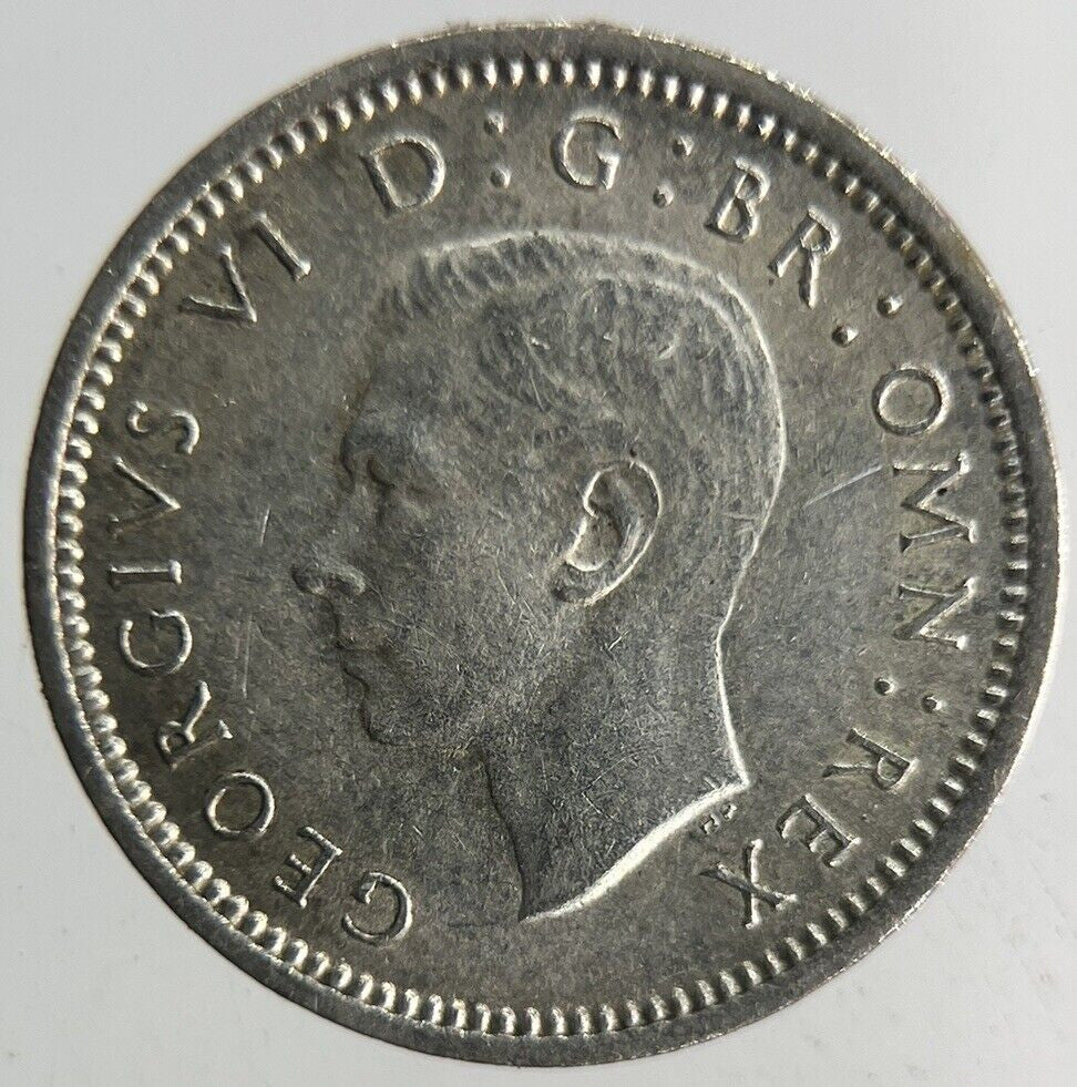 1941 George VI Threepence Silver Coin | Fine Collectable Grade
