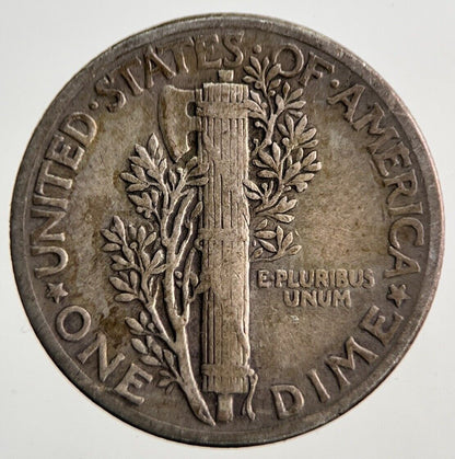 1944 US USA Mercury Dime Silver Coin | Fine Collectable Grade