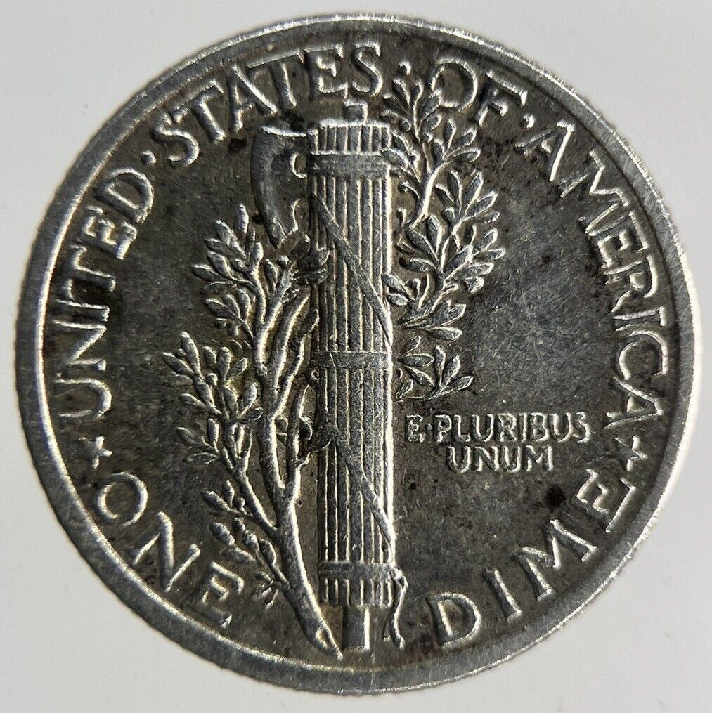 1941 USA US Mercury One Dime Silver Coin | Very High Grade