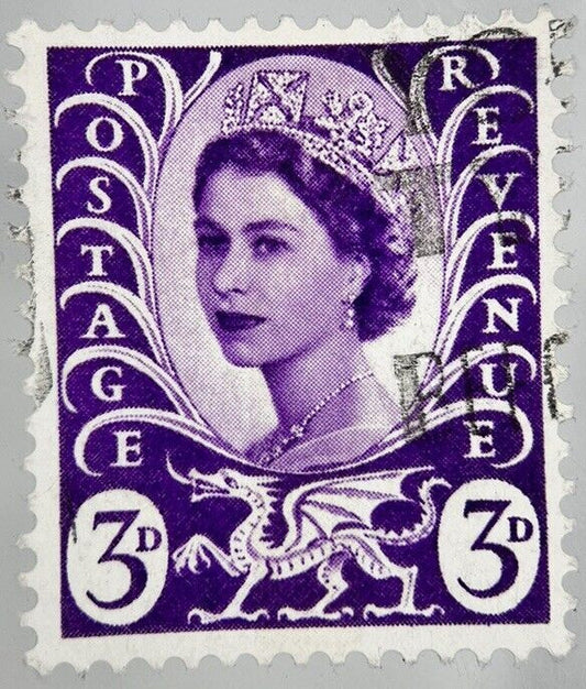 British Elizabeth II 3 Three - Pence 3d Stamp | Collectable Grade