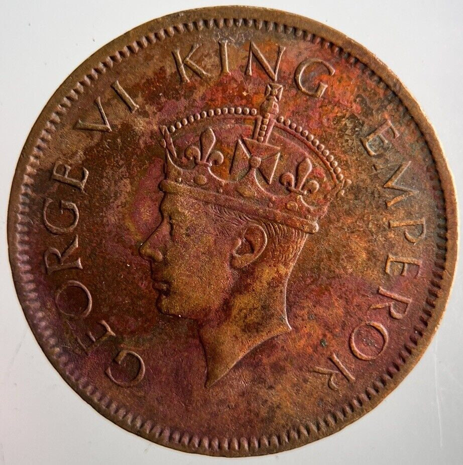 1940 India Quarter 1/4 Anna Coin | Very High Grade | a4127