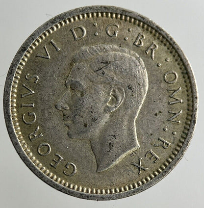 1940 George VI Threepence Silver Coin | Fine Collectable Grade