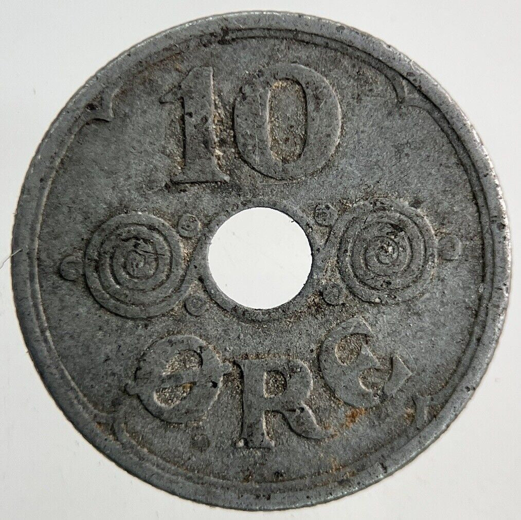 1941 Denmark 10 Ore Coin | Fine Collectable Grade