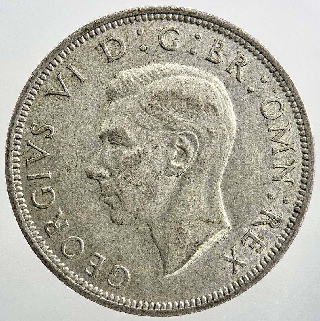 1940 Half-Crown | British Silver Coin | George VI | High Grade | a658