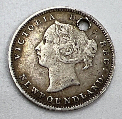 1894 5 Cents | New Foundland Silver Coin | Collectable Grade | a138