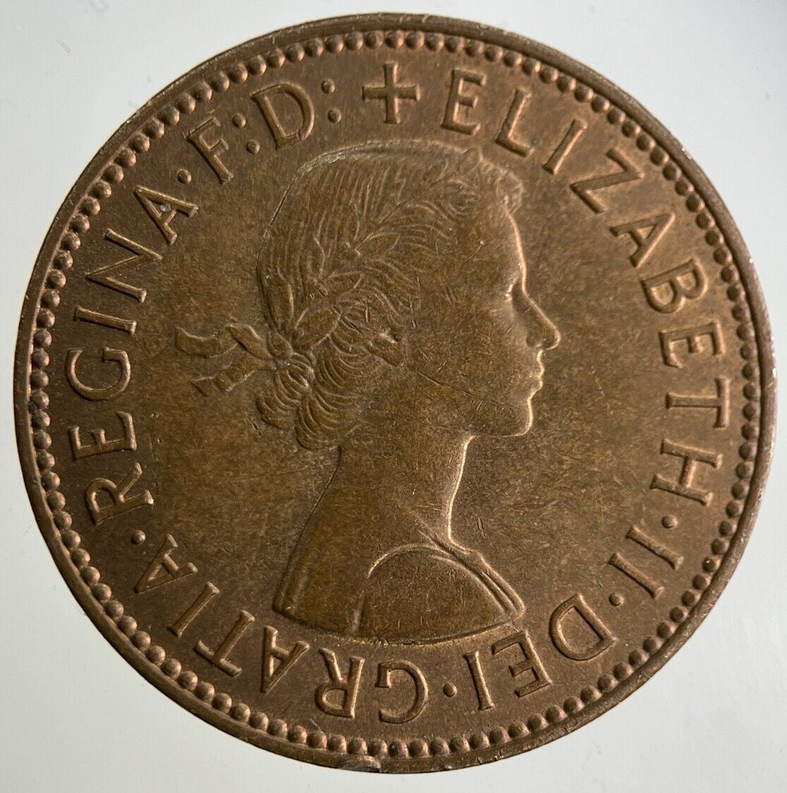 1967 Elizabeth II 2nd Half - Penny Coin | Very Fine Grade