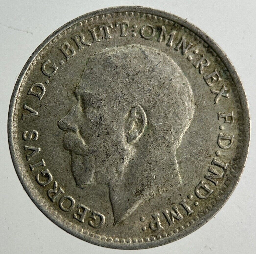 1920 George V Threepence Silver Coin | Very High Grade