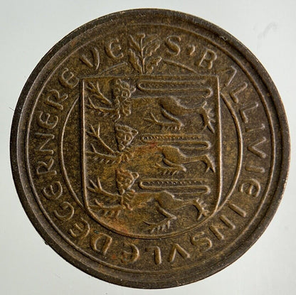 1971 Guernsey 1/2 Half - Penny Coin | Fine Collectable Grade