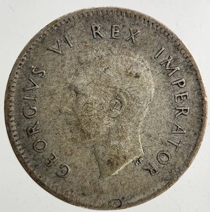 1940 South Africa Threepence Silver Coin | Fine Collectable Grade