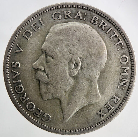 1933 George V Half - Crown Silver Coin | Fine Collectable Grade
