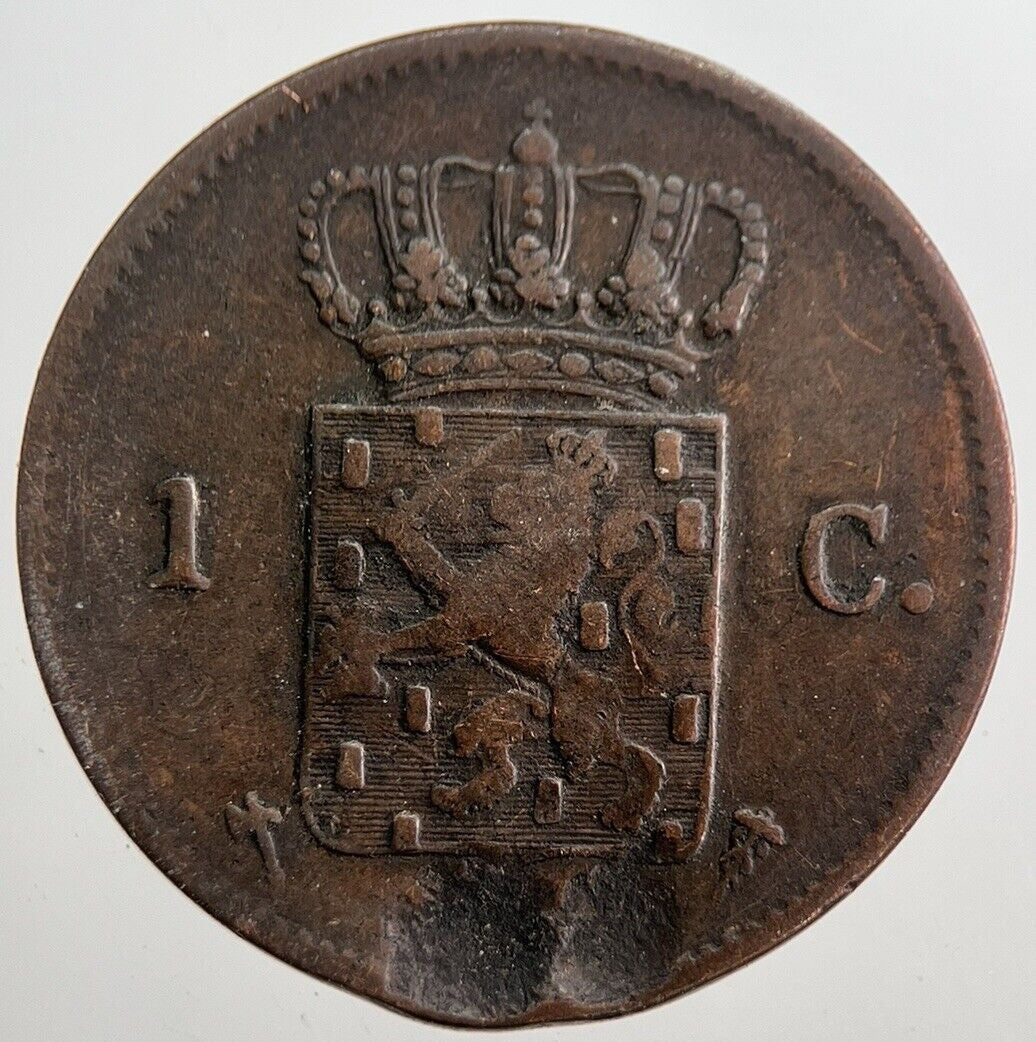 1876 Netherlands 1 One Cent Coin | Collectable Grade | a7836