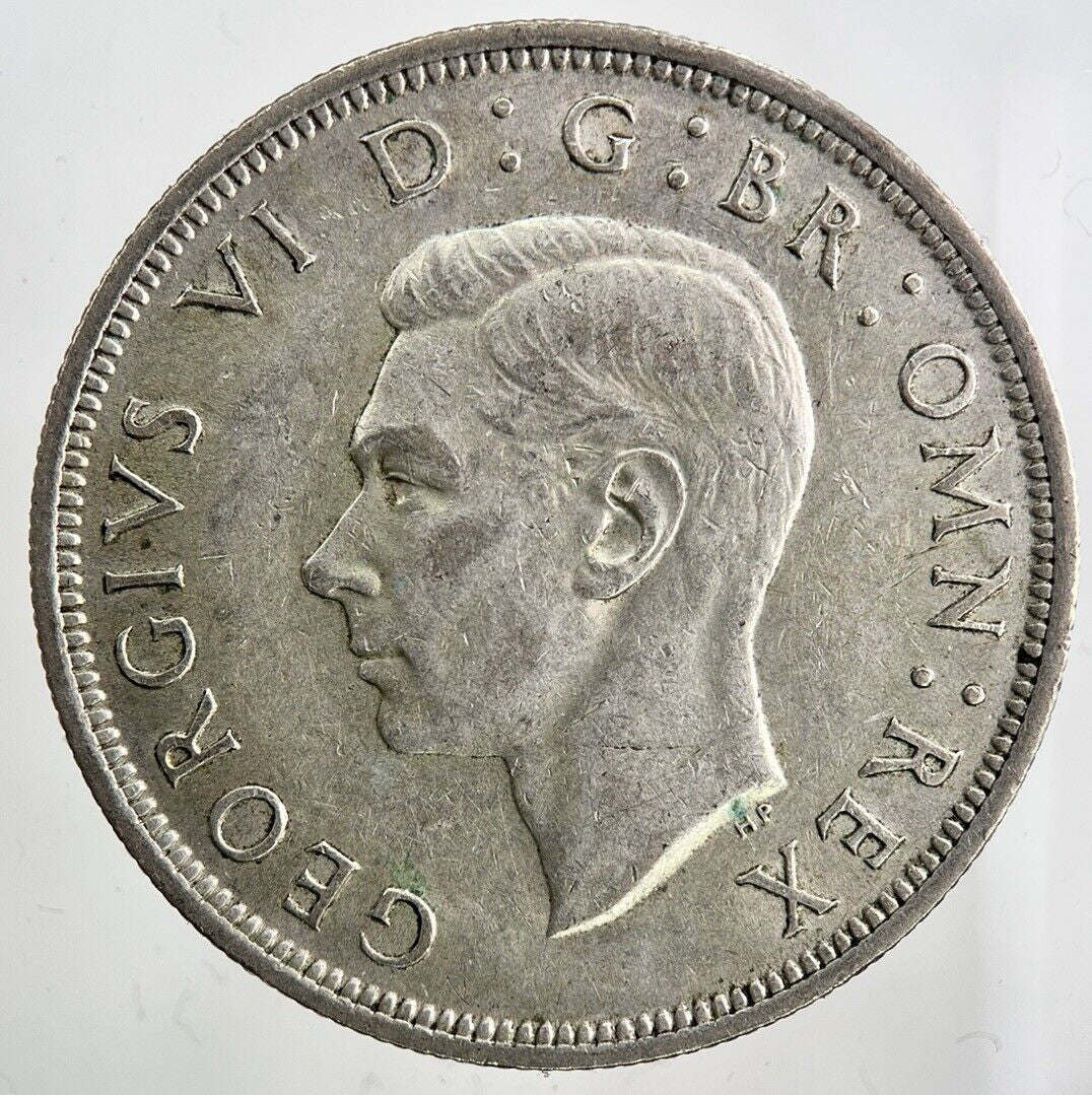 1940 George VI Half - Crown Silver Coin | Fine Collectable Grade