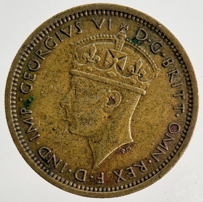 1938 British West Africa Sixpence Coin | Fine Collectable Grade | a5642