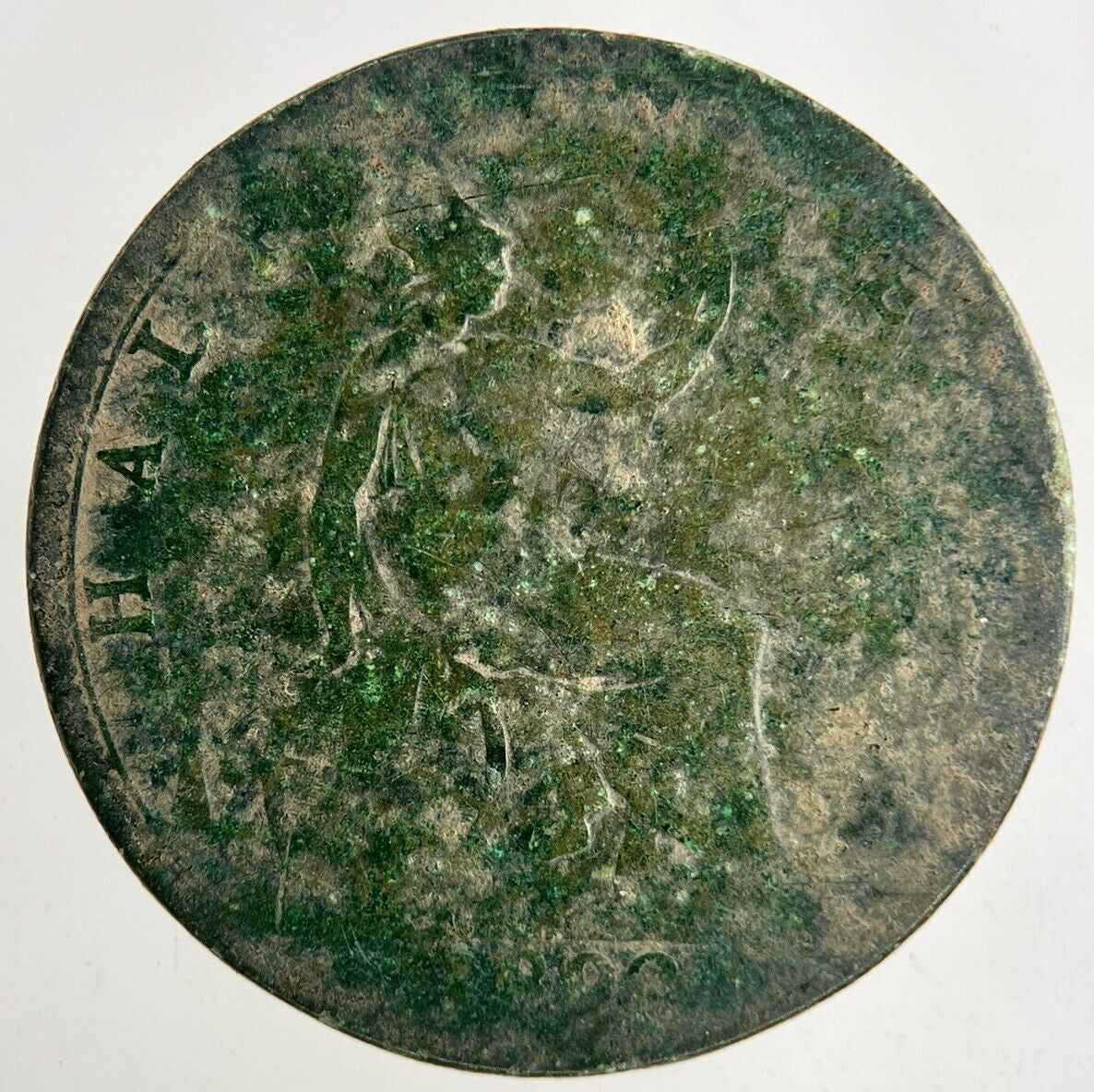 1886 Victoria Half - Penny Coin | Collectable Grade