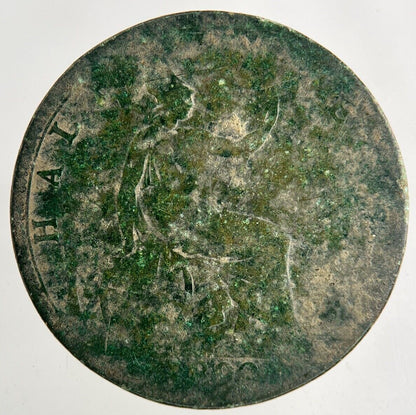1886 Victoria Half - Penny Coin | Collectable Grade