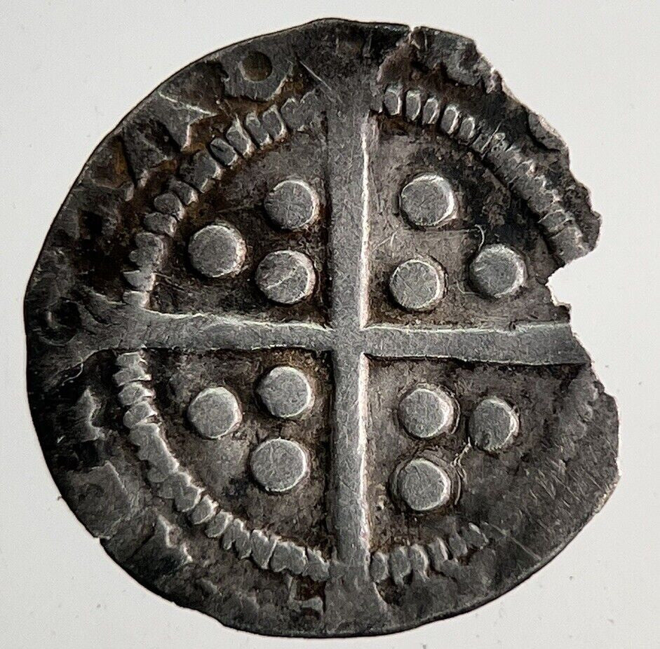 Henry VI Restored Half - Penny Silver Hammered Coin | a6923