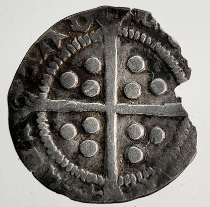 Henry VI Restored Half - Penny Silver Hammered Coin | a6923