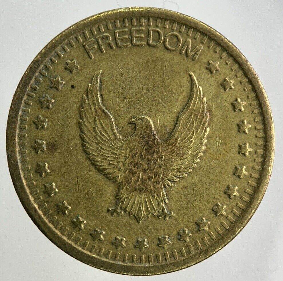 Freedom Eagle No Cash Value Token Coin | Fine Collectable Grade
