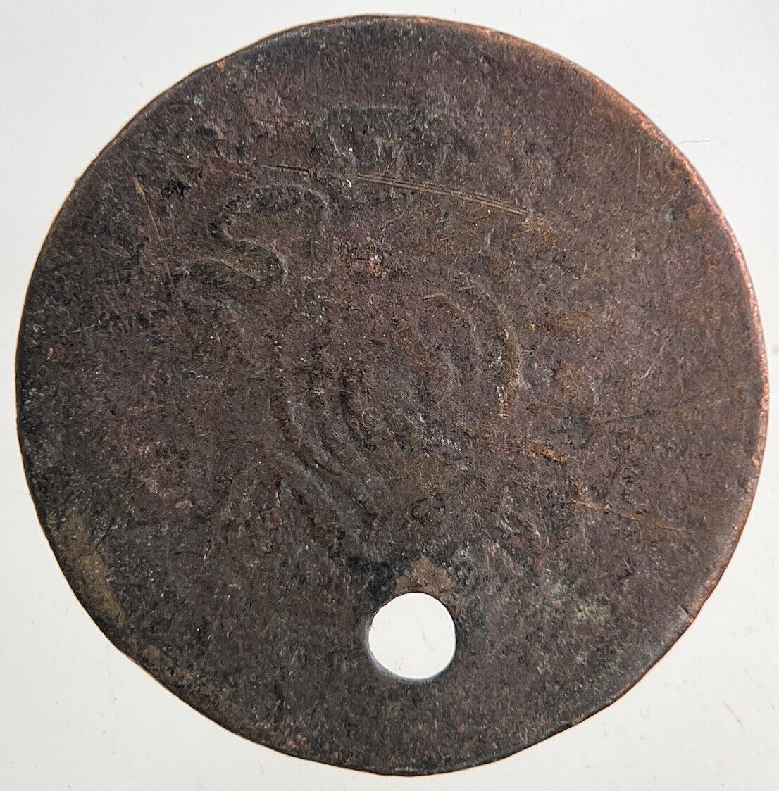 Belgium 2 Cents Centimes Coin | Worn Grade