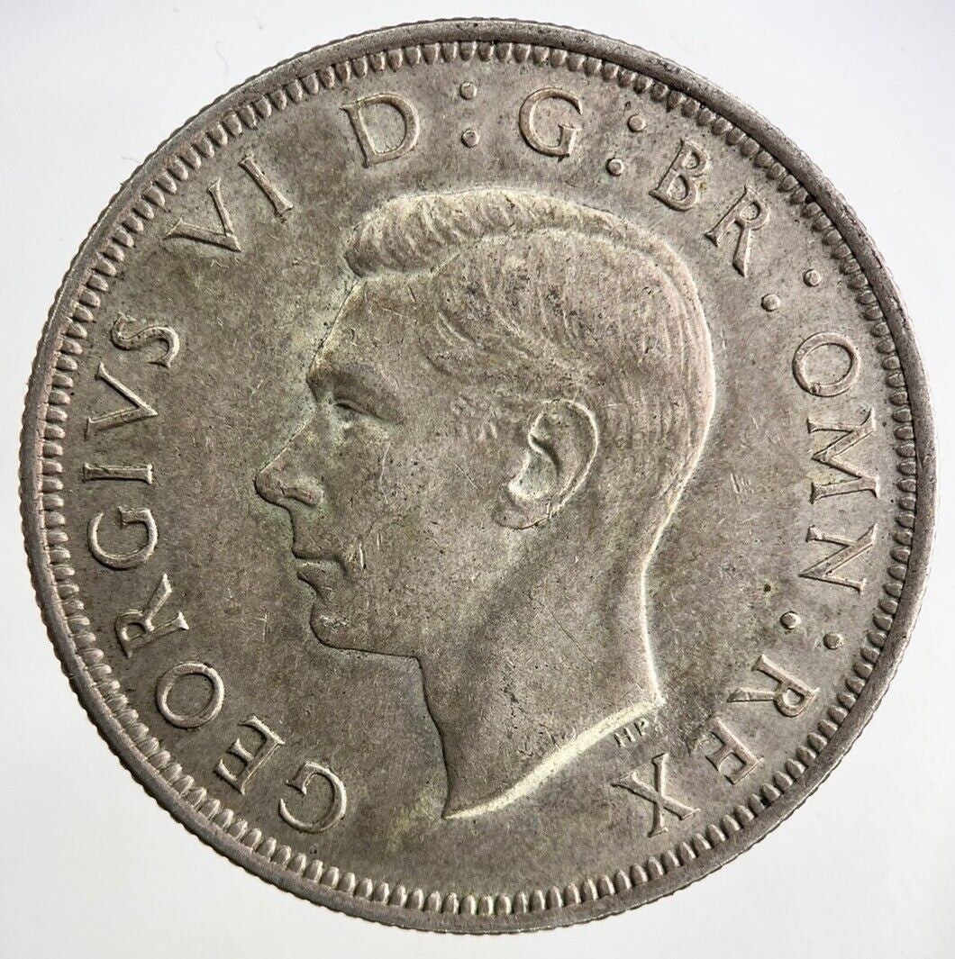 1946 George VI Half - Crown Silver Coin | Very High Grade