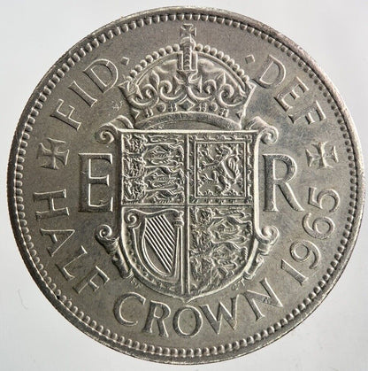 1965 Elizabeth II 2nd Half - Crown Coin | Fine Collectable Grade