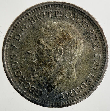 1934 George V Threepence Silver Coin | Very High Grade