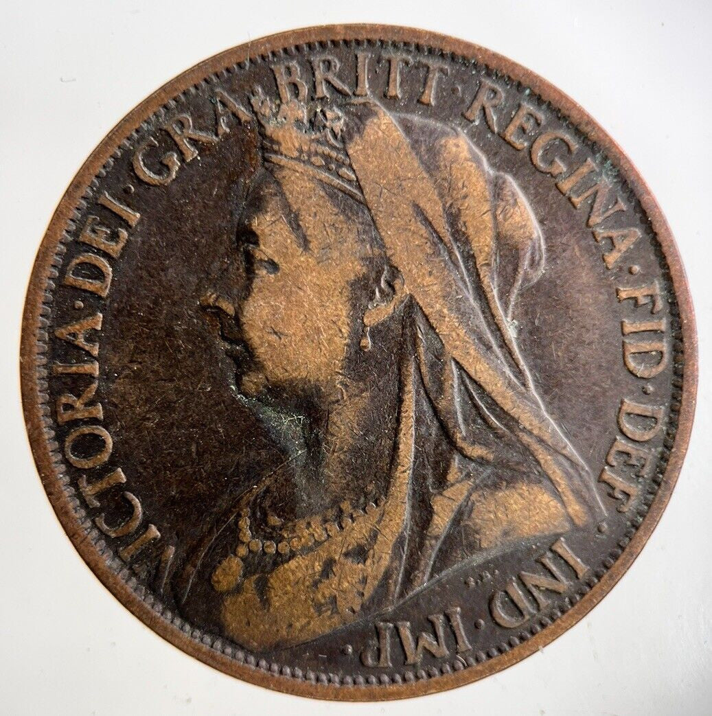 1899 Victoria One Penny Coin | Collectable Grade