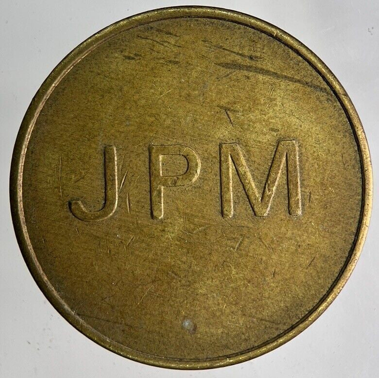 Old Retro British JPM 10p Gaming Token Coin | Fine Collectable Grade