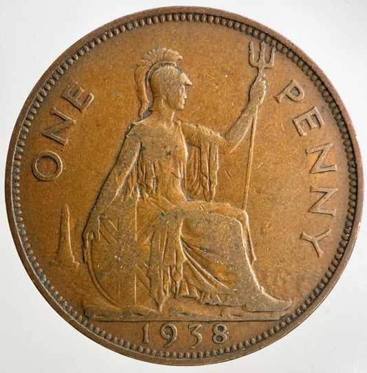 1938 George VI One Penny Coin | Collectable Grade