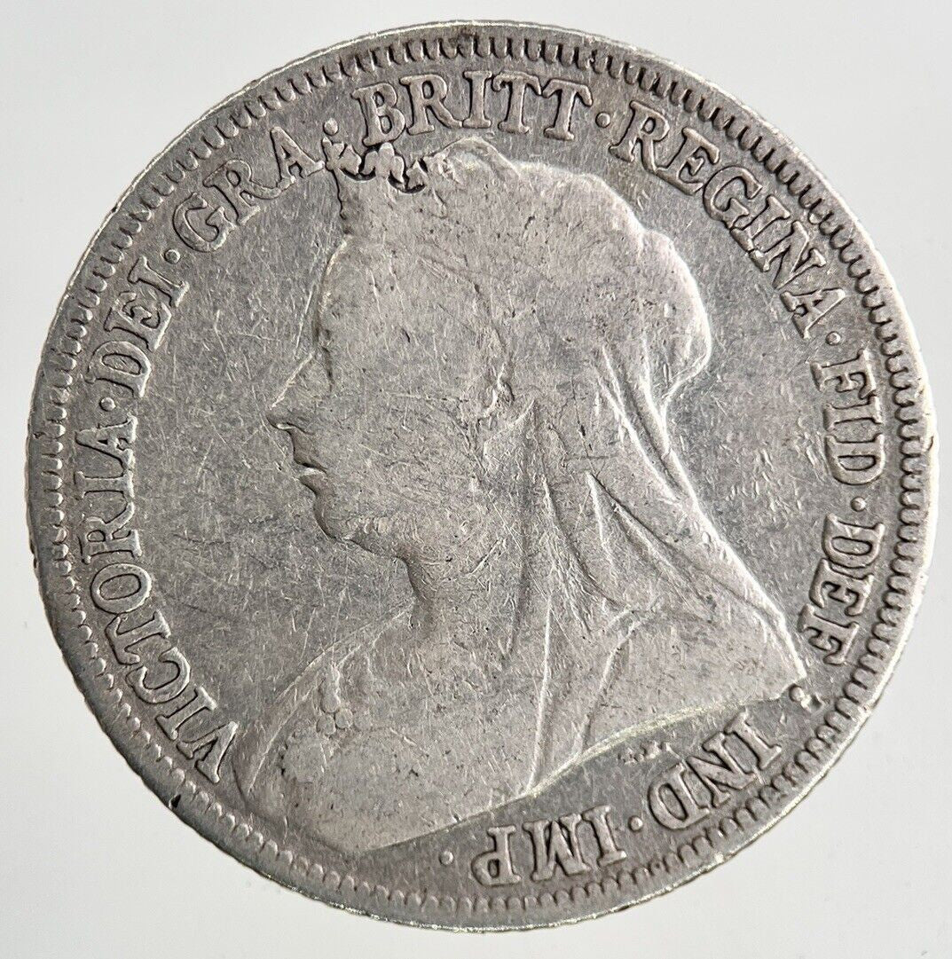 1899 Victoria Shilling Silver Coin | Fine Collectable Grade