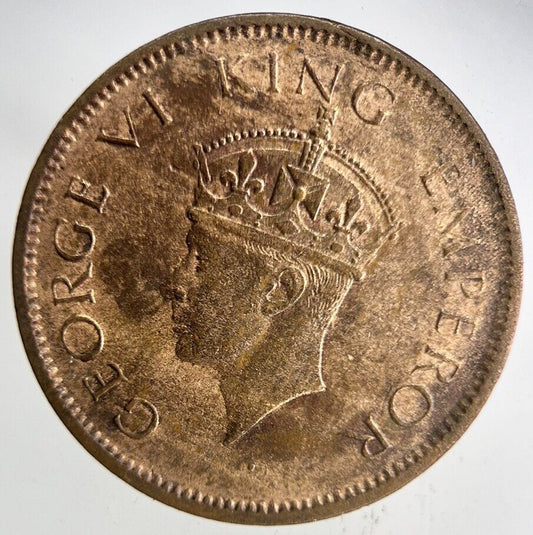 1940 India 1/4 Quarter Anna Coin | Fine Collectable Grade