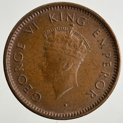 1939 India 1/12 Anna Coin | Fine Collectable Grade